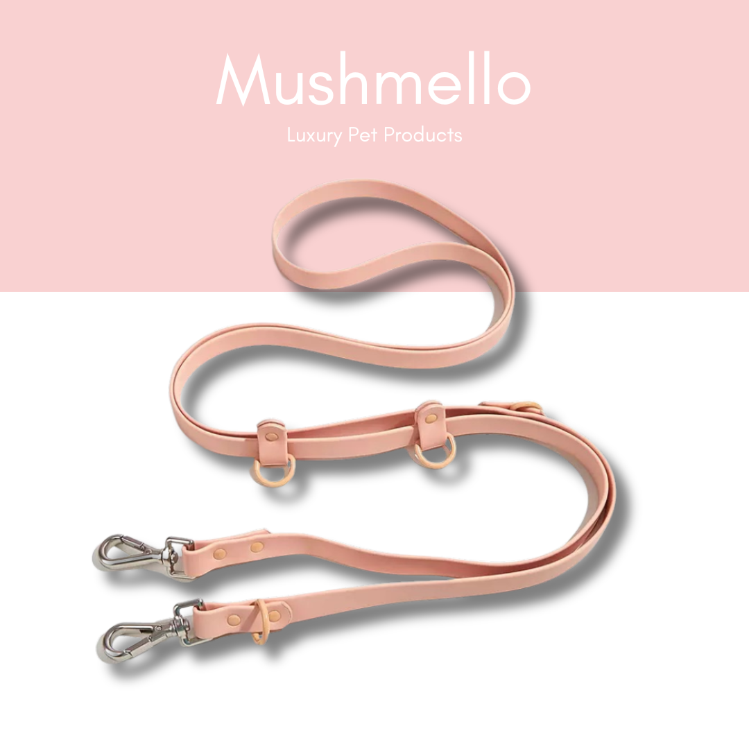 Hands-Free Waterproof Dog Leash 2.5m - Pink