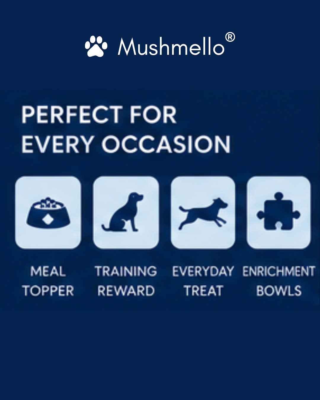 Mushmello Salmon Pops | Freeze Dried Salmon Dog Treats