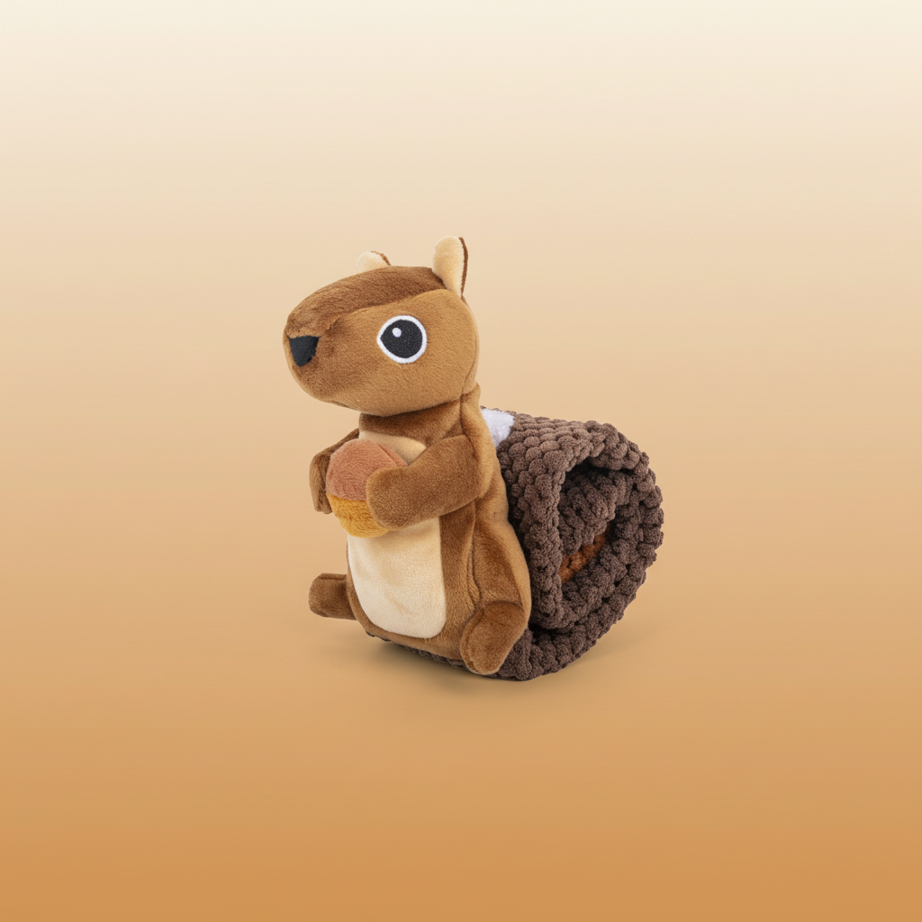Mushmello Squirrel Snuffle Hide & Seek Dog Toy | Enrichment Slow Feeder | Nosework toy | SUMMER SPECIAL Limited stock only