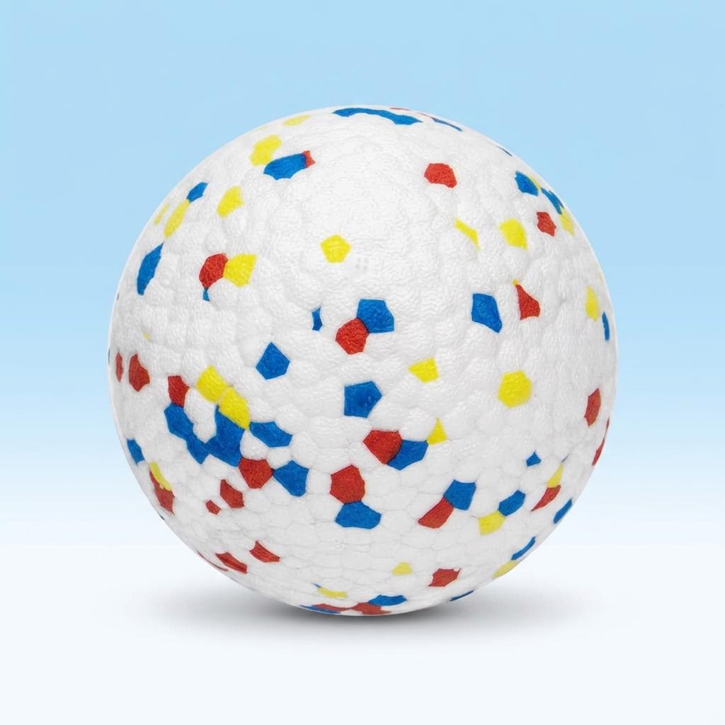 Mushmello Bounce Ball | Indestructible E-TPU Dog Ball | Fetch Chew Toy