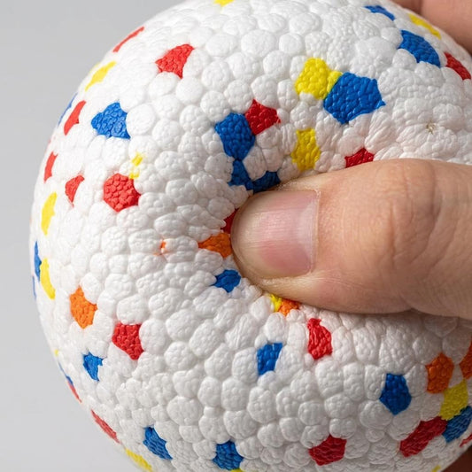 Mushmello Bounce Ball | Indestructible E-TPU Dog Ball | Fetch Chew Toy