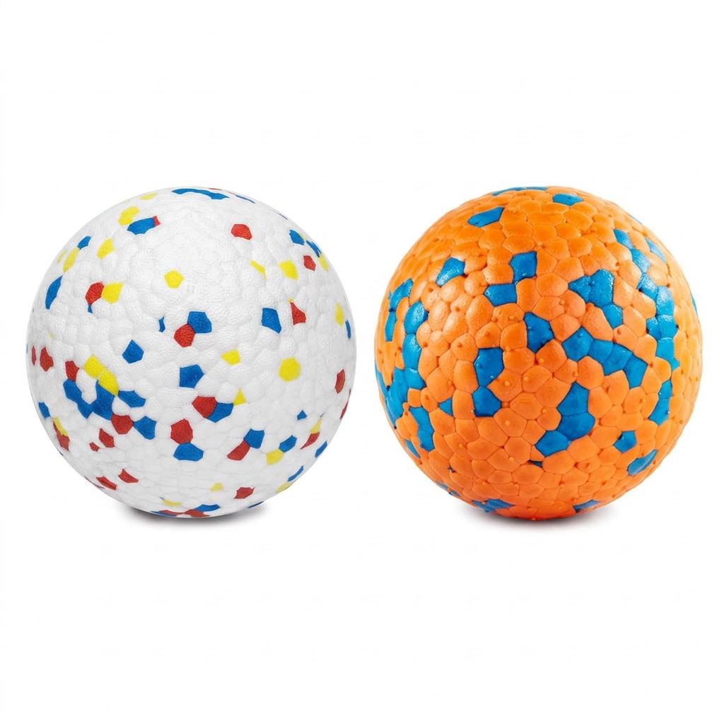 Mushmello Bounce Ball | Indestructible E-TPU Dog Ball | Fetch Chew Toy