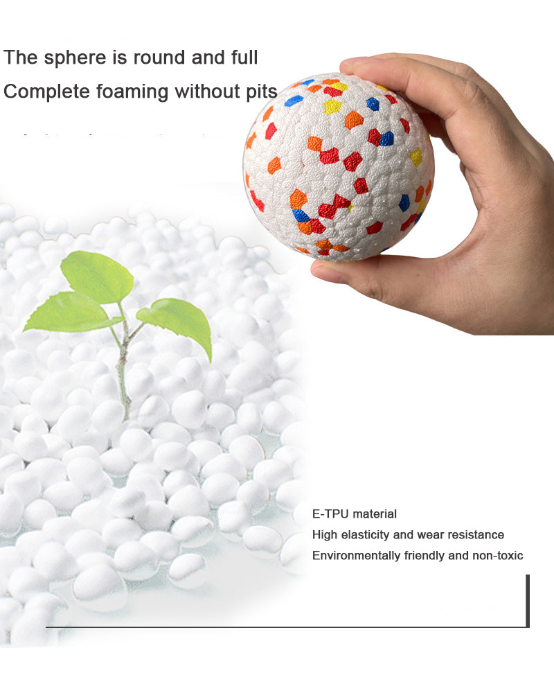 Mushmello Bounce Ball | Indestructible E-TPU Dog Ball | Fetch Chew Toy